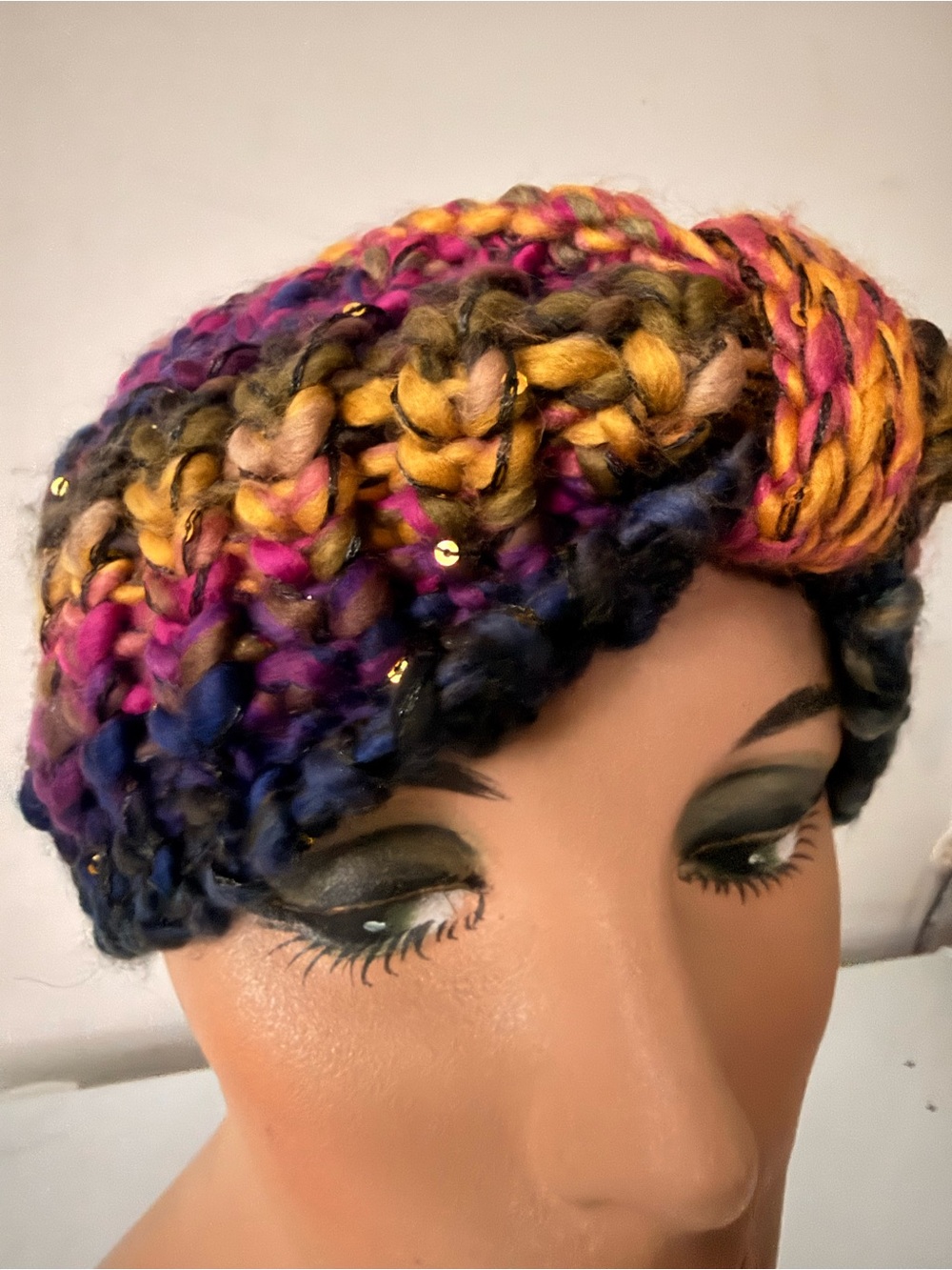 Knot Turban Twist Headband, Ear Warmer, Knit Headwrap, Knit Turban Headband